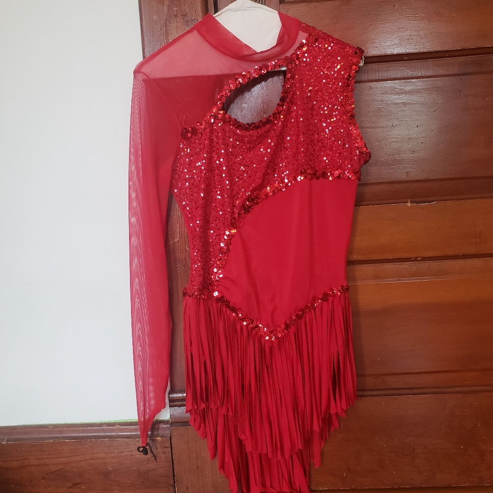 Red Jazz Solo Costume- MA